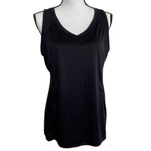Tek Gear Dry Tek Black Workout Tank Size Large